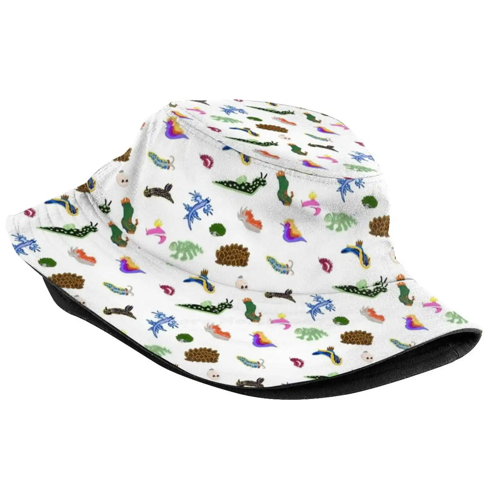 World Of Nudibranchs Fishing Hunting Climbing Cap Fisherman Hats Nudibranchs Seaslug Slugs Nature Fish Ocean Underwater Marine