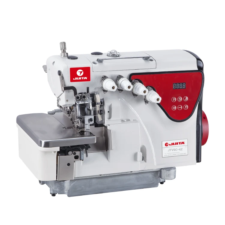 JT-V5C-4Z Industrial Direct-drive Overlock Sewing Machine High-speed Overlock Sewing Machine