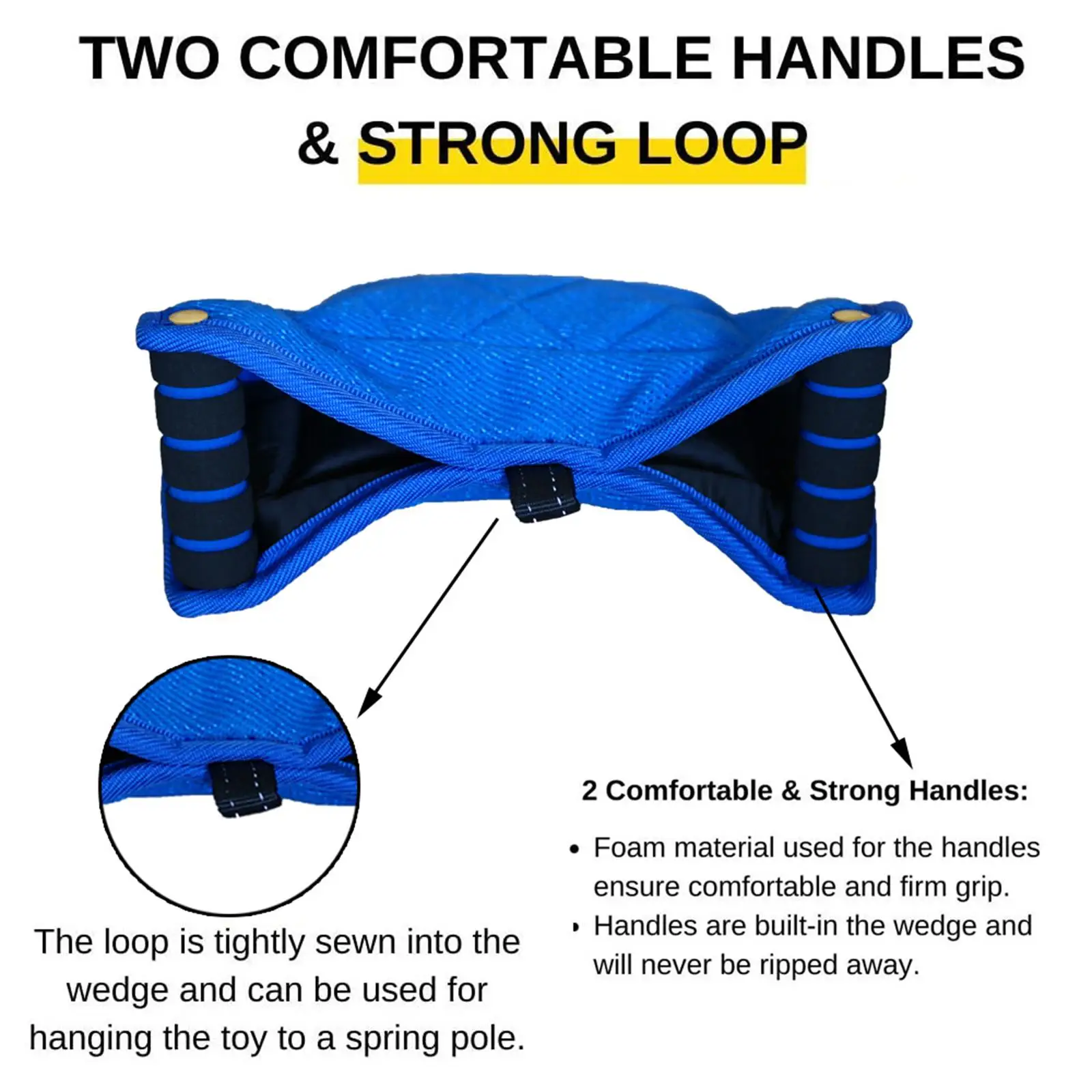 Professional Trainer Biting Training Agility Equipment with Handles for Small Large Dogs
