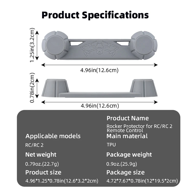 Чехол для джойстика контроллера, защитная клавиша для большого пальца, держатель для AIR 3/Mini 3 MINI 4 аксессуары для