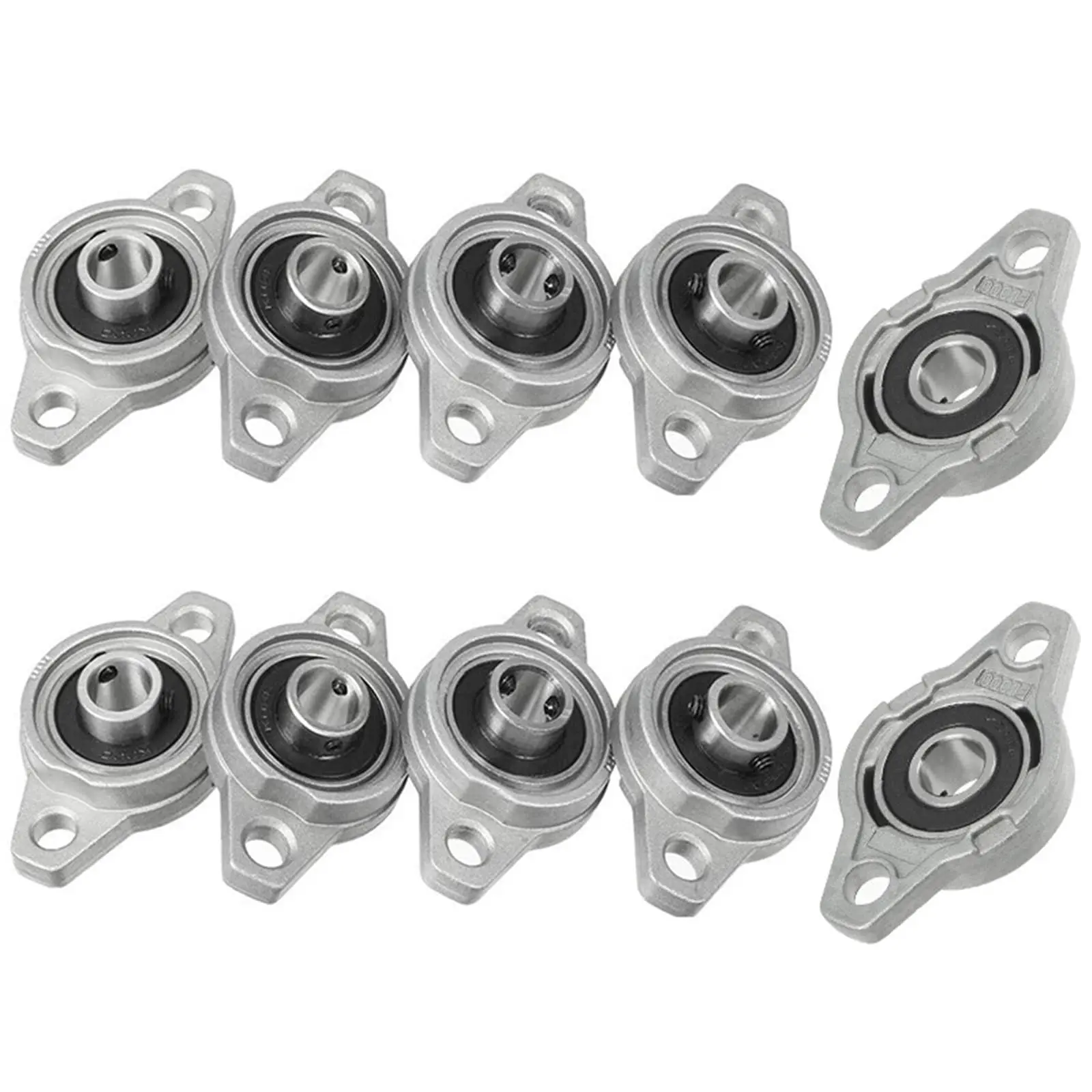 4/10PCS kfl08 KFL000 KFL001 KFL004 KFL005 KFL08 8mm-25mm Pillow Block Rhombic Bearing Zinc Alloy Insert linear Bearing Shaft