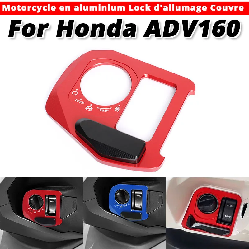 

For Honda ADV160 Motorcycle en aluminium Lock dallumage Couvre Slip on Honda-ADV160