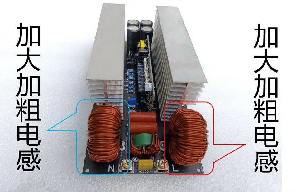 Imagem -02 - Inversor de Onda Senoidal Pura para Veículo de Energia Placa Traseira Nova Carga dc 320v450v a 220v ac 4000w 5000w 8000w