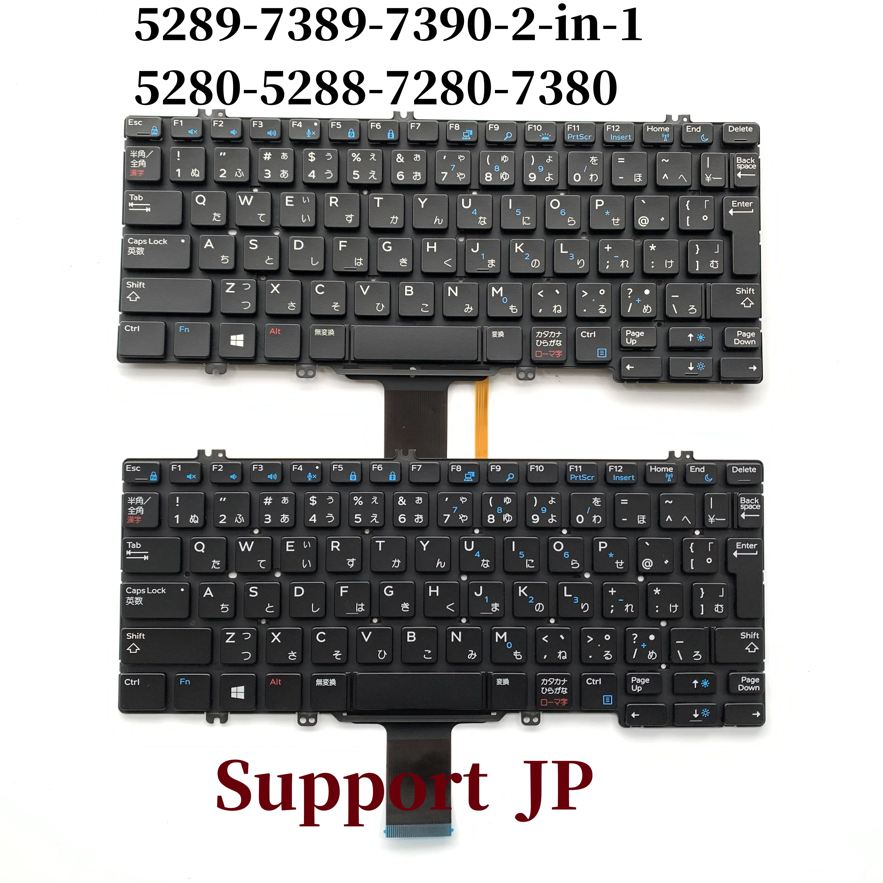 100%New JP Japanese For DELL latitude 5280 5288 7280 7380 laptop