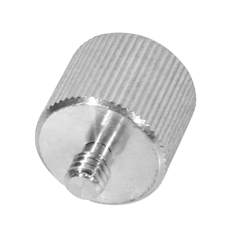 Top ข้อเสนอ2X 5/8นิ้วหญิงถึง1/4นิ้วชายกล้องไมโครโฟนขาตั้งขาตั้งขาตั้งกล้องลดอะแดปเตอร์