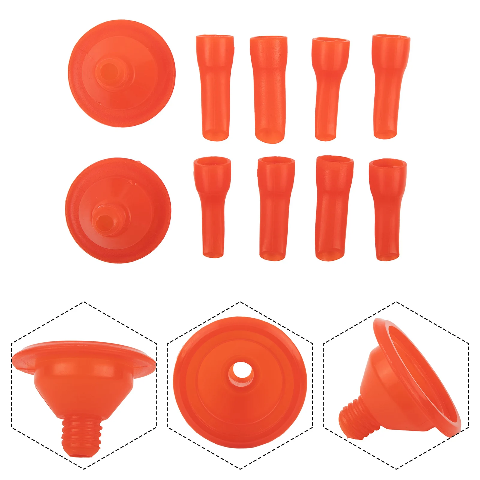 Sealant Glass Glue Caulking Nozzle For Home Construction Glue Tip Mouth Glue Glue On Sunroofs Gap Filling Parts