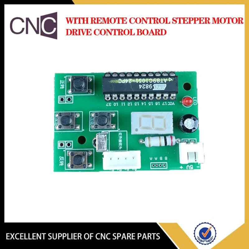 Integrated board 2-phase 4-wire speed regulation with remote control dc 4V 6V stepper motor driver CNC kit