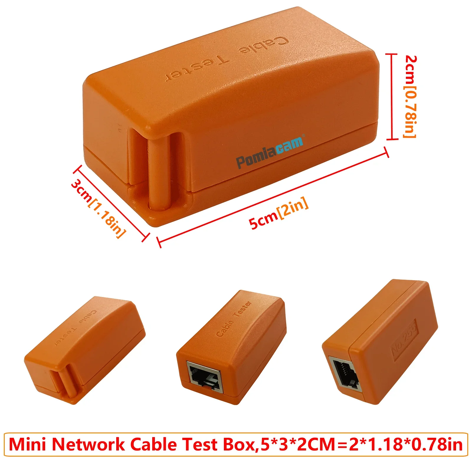 Network Cable Test Box Original UTP Cable Test Box for CCTV Camera Tester Detect Faulty Point of RJ45 Network Cable Connector