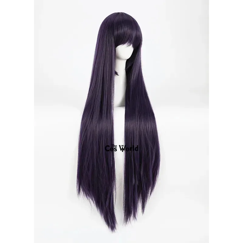 Sailor Mars Hino Rei 100cm de largo Anime Cosplay pelucas fibra pelo sintético resistente al calor + gorro de peluca