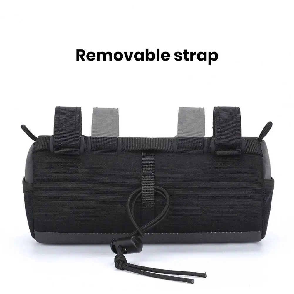 Cycling Bag Front Bike Bag Waterproof Multi-purpose Bike Handlebar Bag with Capacity for Bicycle Frame Tube Portable Simple