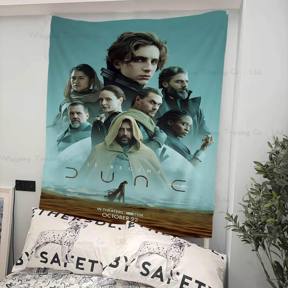 2024 Sci-fi Movie Dune Part 2 DIY Wall Tapestry For Living Room Home Dorm Decor Wall Art Decor