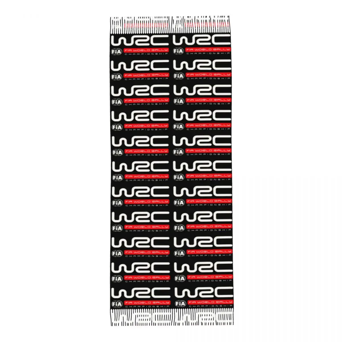 World Rally Championship WRC Scarf Tassel Scarves Women Soft Warm Shawls and Wraps Long Fall Winter Shawl Wrap