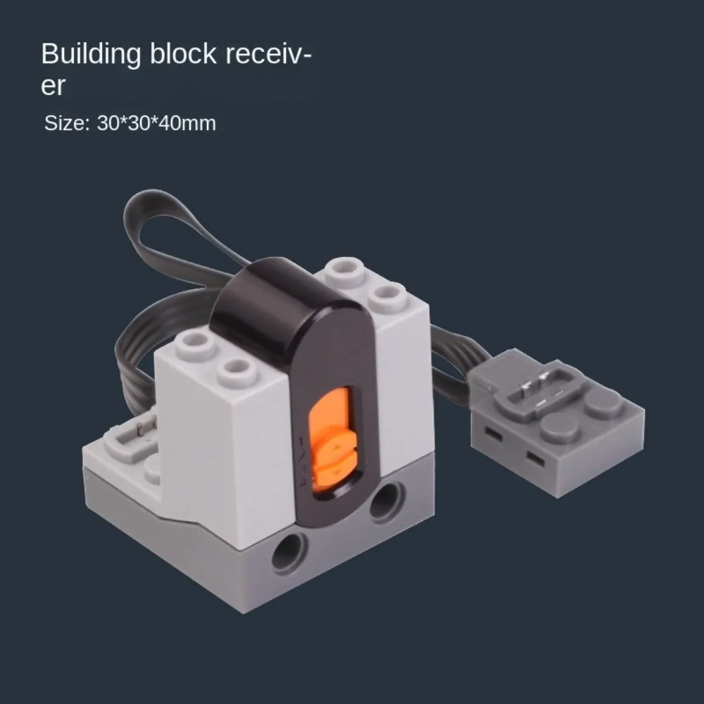 Bloques de construcción PF MOC 2,0 versión mejorada funciones de potencia piezas de Motor técnico DIY controlador receptor de servomotor gris/rojo