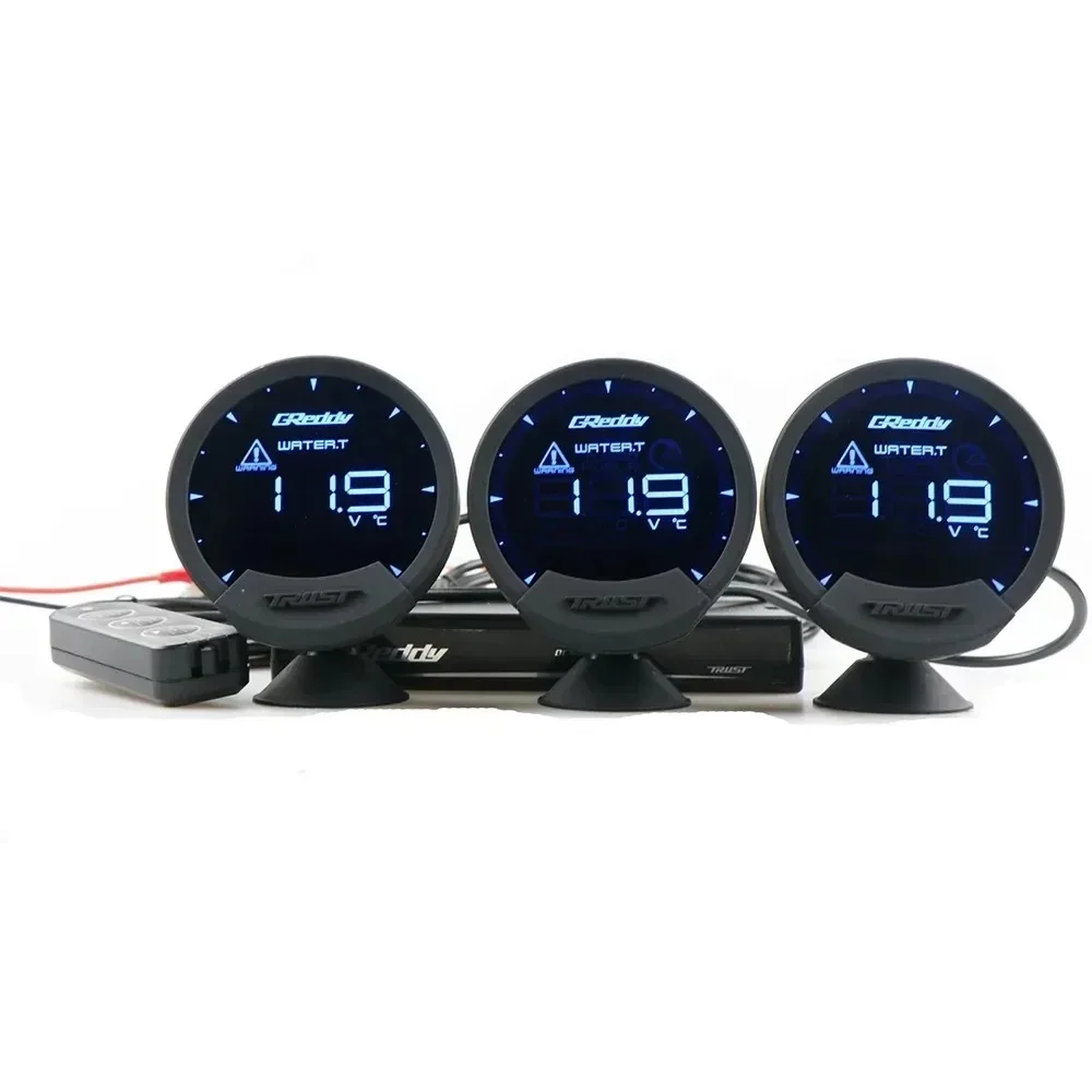 

Universal GReddi Sirius Obd2 Meter 7-color Boost Water&Oil Temp Oil Press RPM Speed Meter Fuel Pressure Air-fuel Ratio EGT Gauge