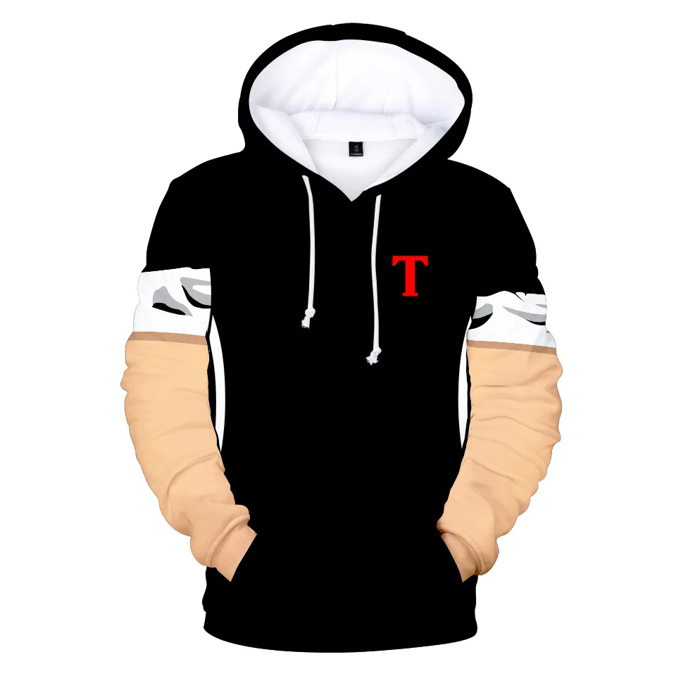 3D Print Anime Captain Tsubasa Ozora Tsubasa Kojiro Hyuga Costume Unisex Hoodie Zipper Hooded Jacket Soccer Jerseys Uniform
