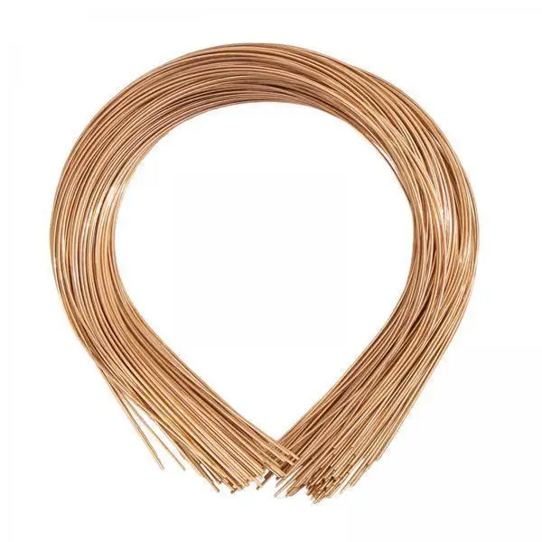 50 Pieces Plain Metal Hair Bands Skinny Wire Headband Frames for Children’s Headband Crafting and DIY Hairbands
