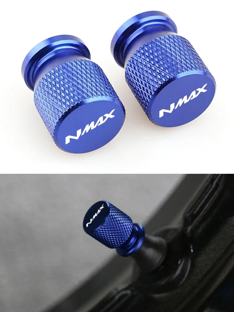 

For Yamaha Nmax N-Max 125 155 CNC Aluminum Tire Valve Air Port Stem Cover Cap Motorcycle Accessory