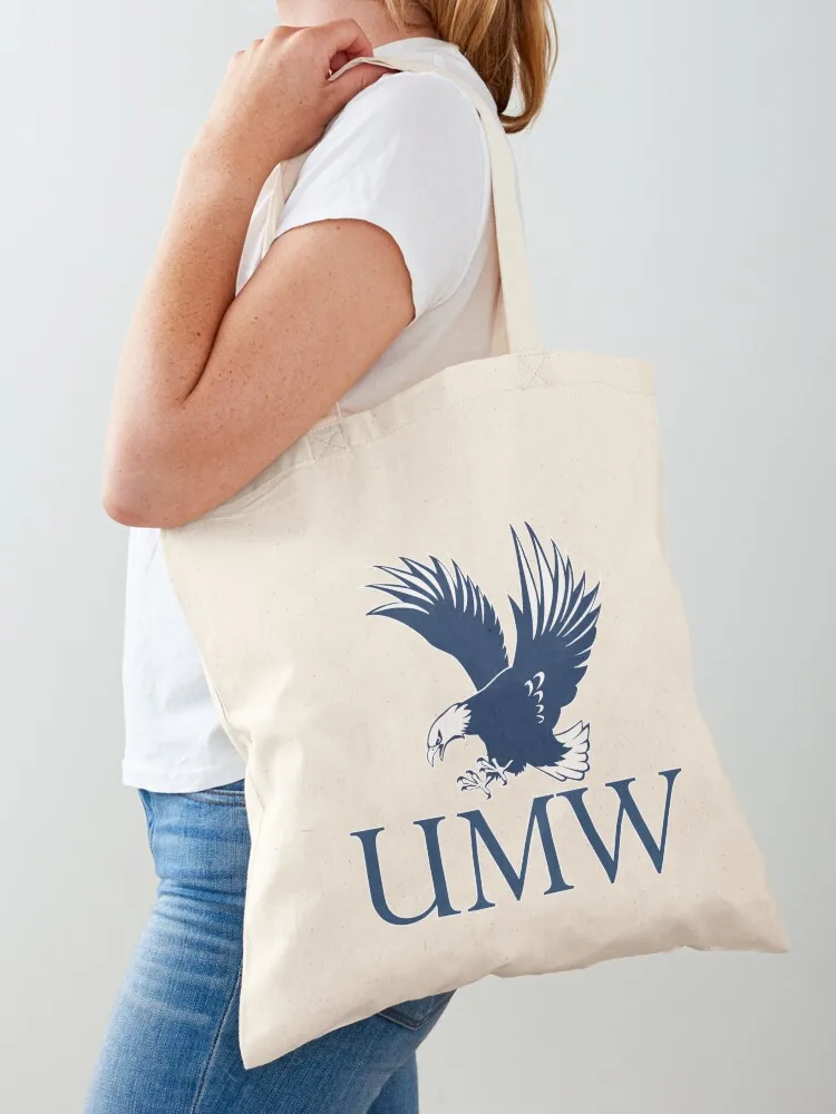 

UMW, Eagles, merch Tote Bag Women bags large size bags tote bag custom Woman shopper bag