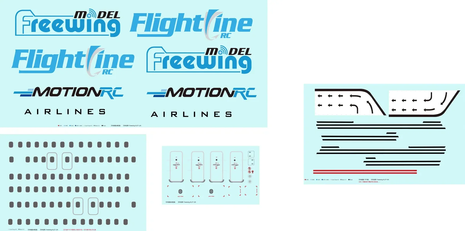 FreFuk70 mm Al37 Accessoires spécialisés, Fuselage, Ailes principales, Train d'atterrissage, Abat-jour, Fil d'acier, Couverture antarctique