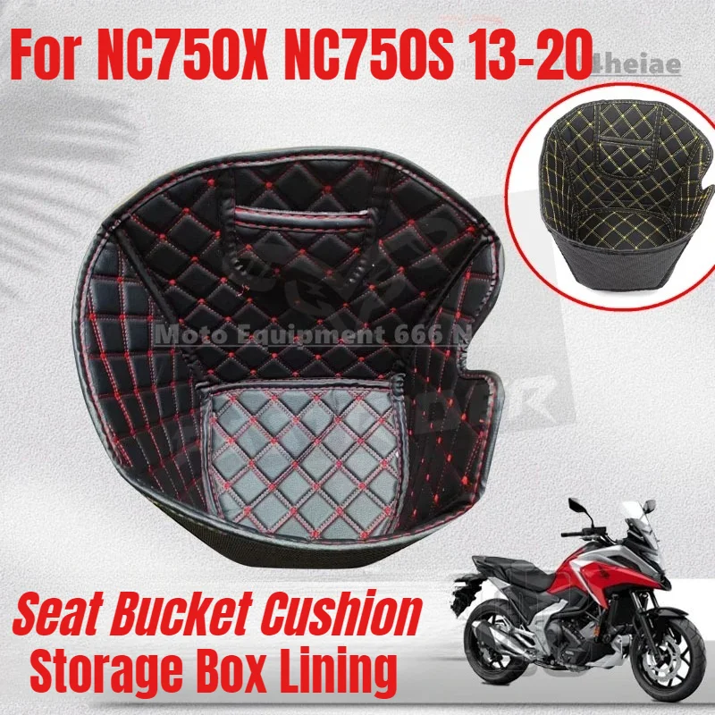 

Seat Bucket Cushion NC750S Storage Box Lining Oil Tank Protection Cover For NC750X 13-20 Modification Accessories