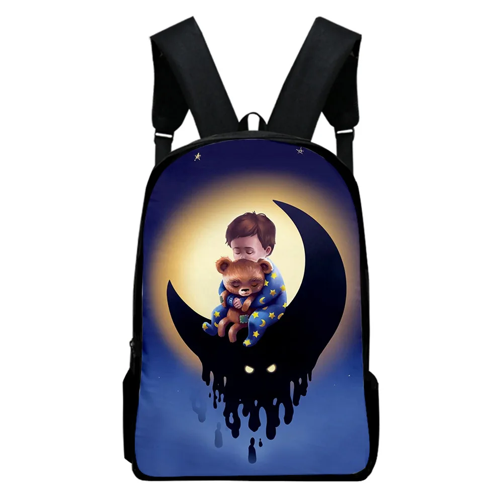Cartoon Novelty Cool Among the Sleep Notebook Backpacks pupil School Bags 3D Print Oxford Waterproof Boys/Girls Laptop Backpacks
