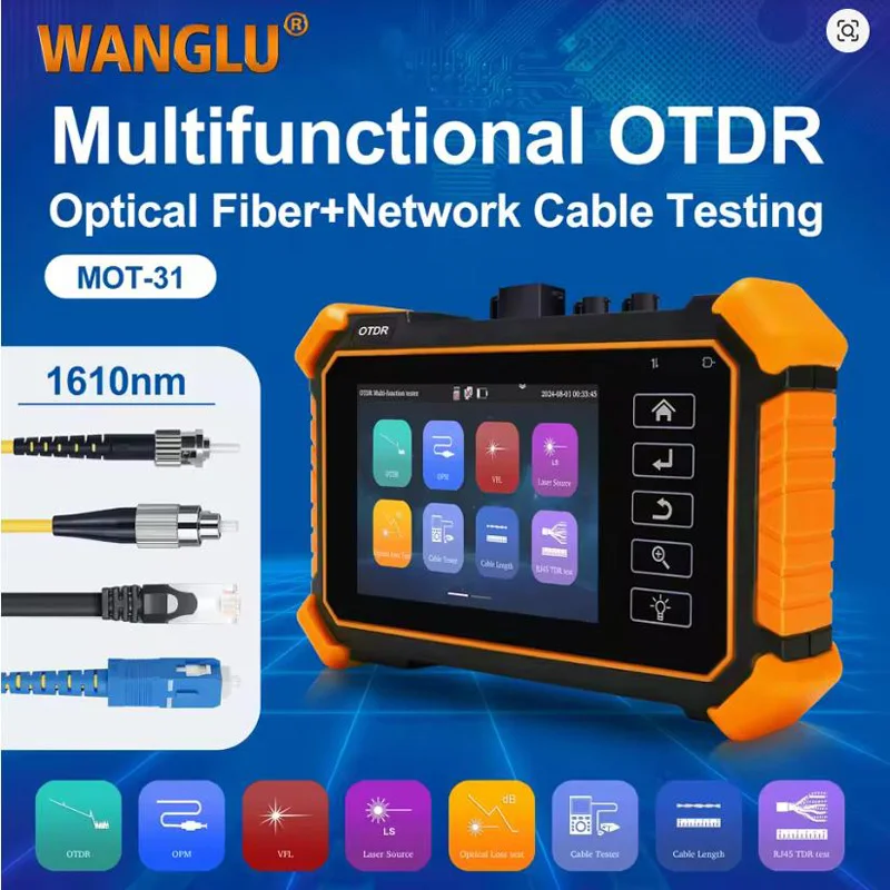 

Многофункциональный вариант WANGLU-probador с предохранителем OTDR, отражение измененийro премиальный MOT-31 1550 нм 1310/1550 нм 1610 нм с именем OPM VFL LS