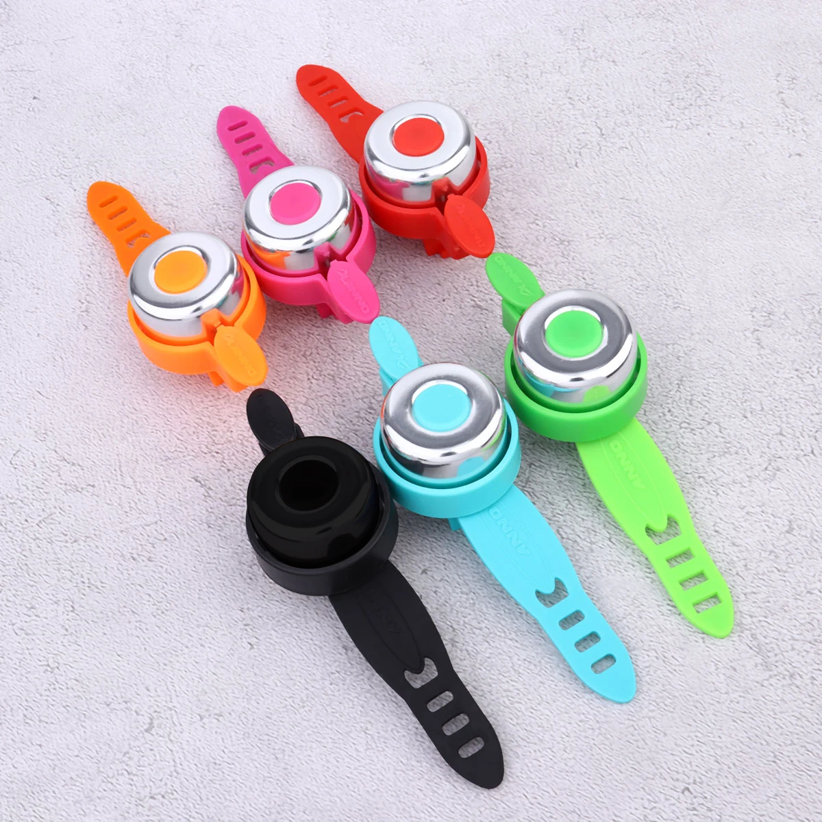 

1Pcs Black Kids Bicycle Bell Cute Design Strong Material Easy to Install Sweet Loud Sound for Riding Safety Bike Bell