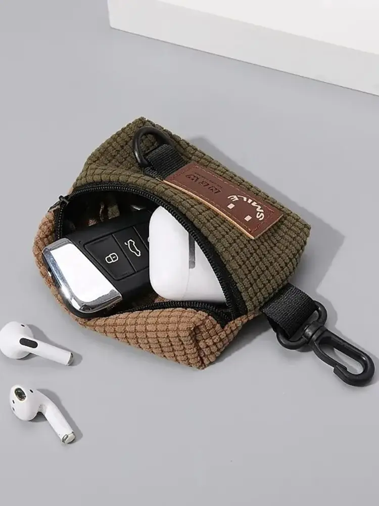 AliExpress 1pc Cycling Backpack, Headphone Bag, Portable Storage, Sports Bag, Universal Bag, Pendant, Trendy Tag, Neck Hanging Bag