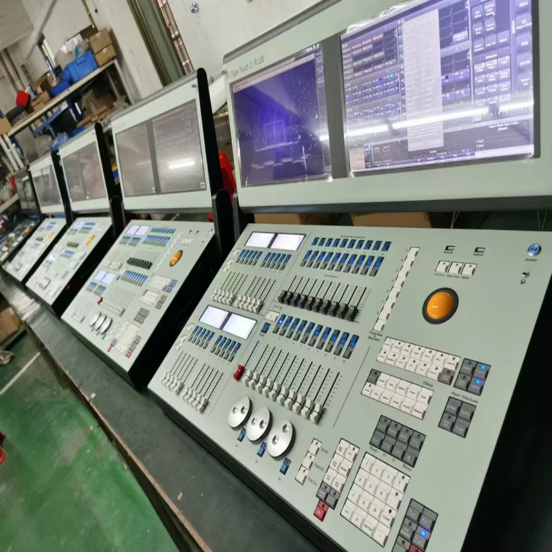 Console TIGER TOUCH II 2 Pro.divisor dmx.Titan Tiger Touch dmx