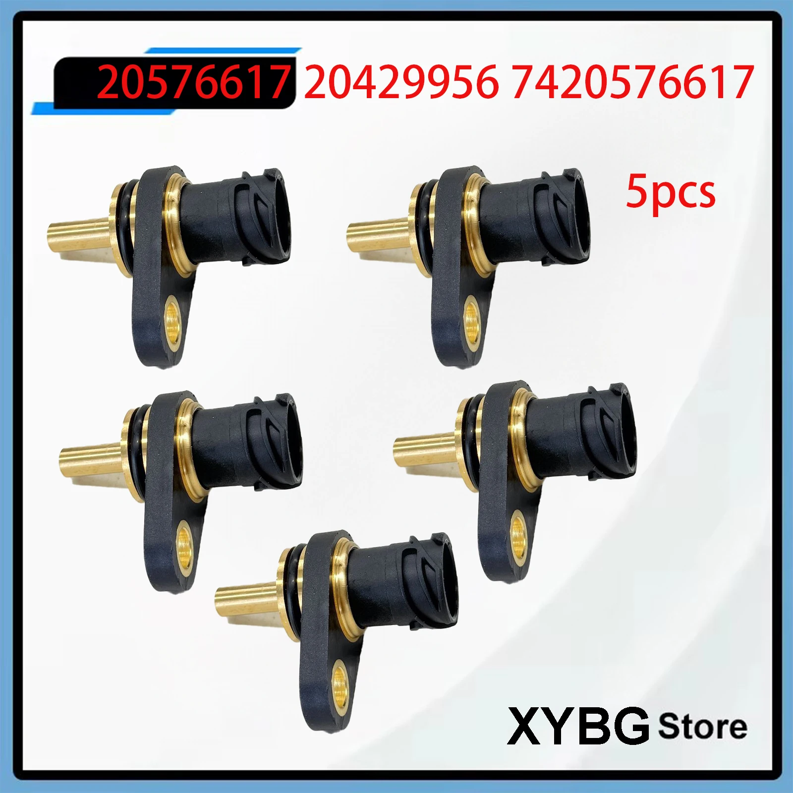 5Pcs Truck Coolant Temperature Sensor 20576617 20429956 7420576617 For Volvo Renault Truck Water Temp Sensor Replacement Parts