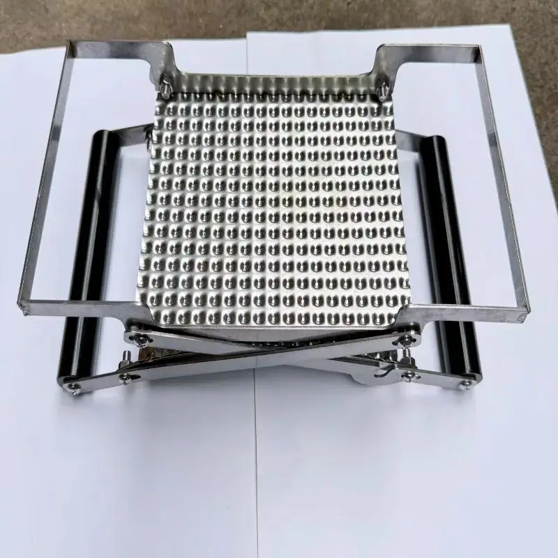 

【HM】Manual Meat Tenderizer Portable Fast Cutlet Maker Stainless Steel Steak Tenderizer Kitchen Tools BBQ Beef Patty Maker