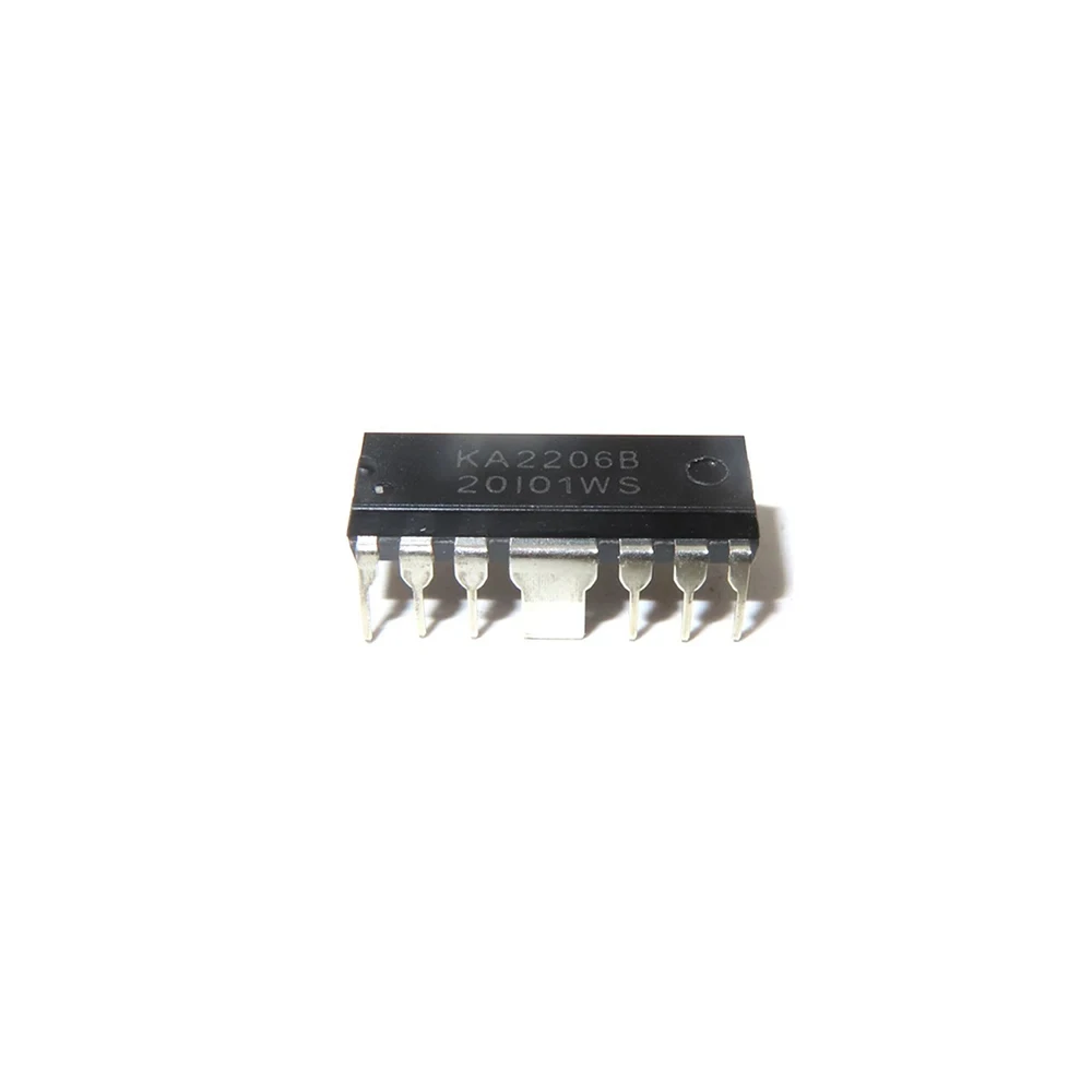 10PCS/LOT KA2206 KA2206B 2.3W Dual Channel Audio Power Amplifier IC DIP-12 IC Chip