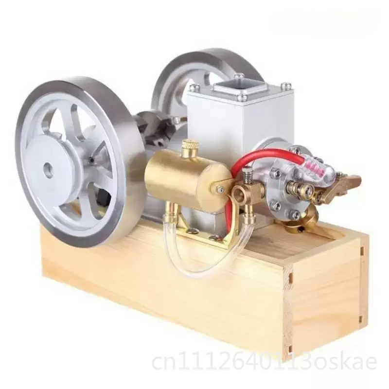 Horizontal single-cylinder retro engine model Internal combustion engine Oil burning can start M90