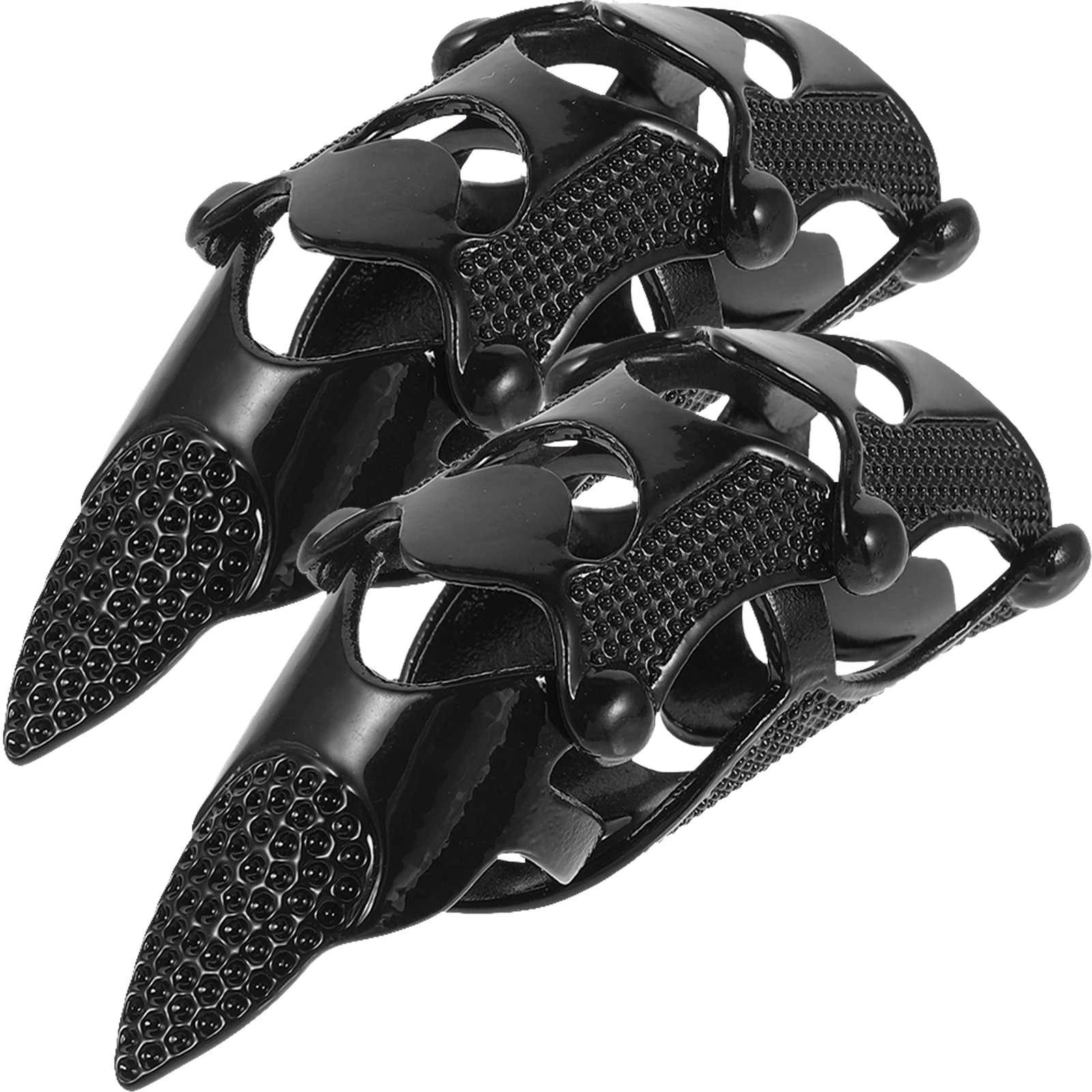 

2Pcs Punk Skull Rings Gothic Claw Joint Animal Full Finger Rock Party Halloween Accessories Durability Comfort