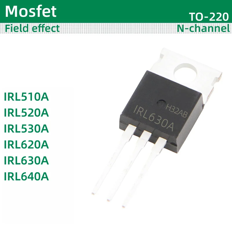 10pcs/lot MOS field-effect TO-220 package IRL510A IRL520A IRL530A IRL620A IRL630A IRL640A