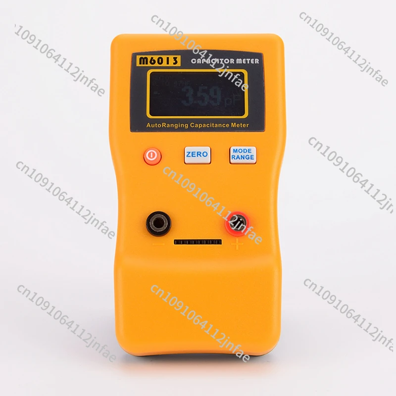 

High-Precision Capacitance Meter M6013, 1% Accuracy, Auto Range, 0.01pF to 470mF, Digital Capacitance Tester