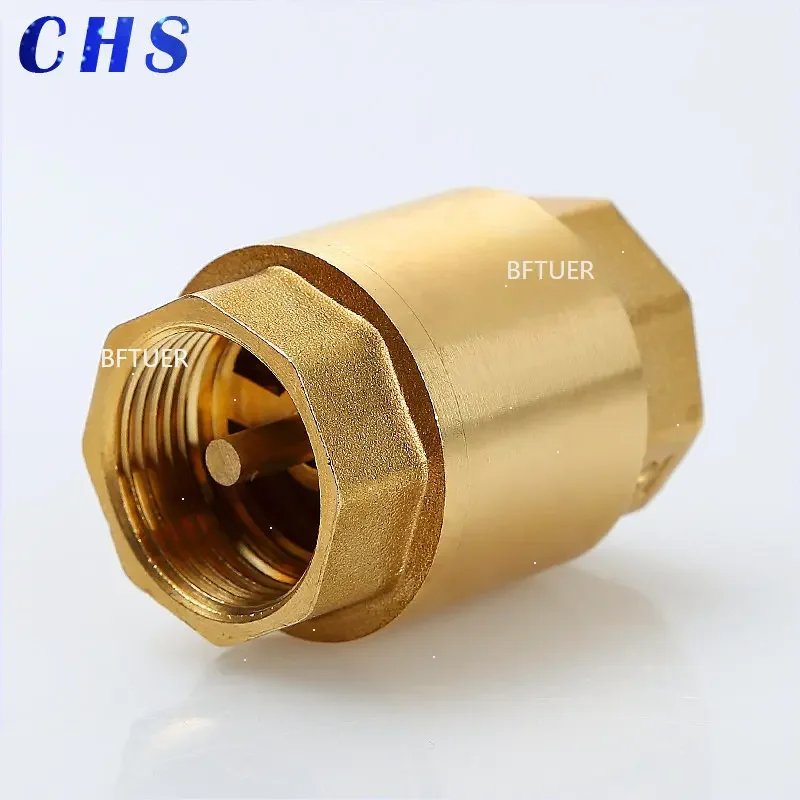 

Apstelle 1 Psc NPT Female Thread in-Line Spring Brass Check Valve 25mm DN15/DN20/DN25 Diameter 200WOG for Water Control