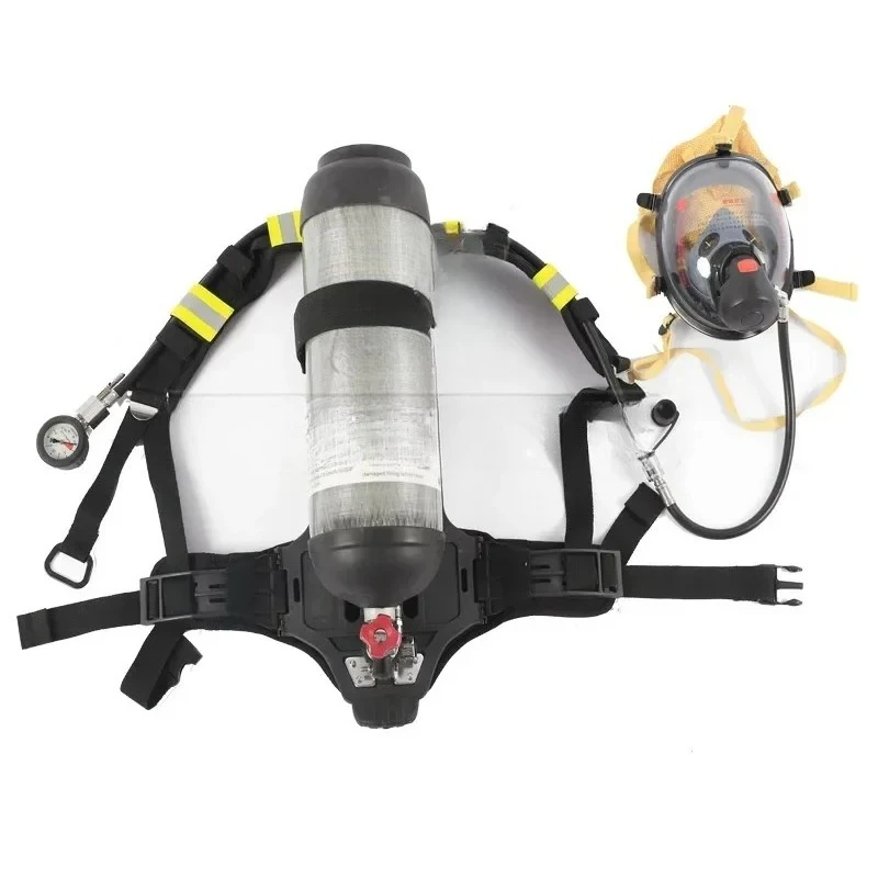 

2025/EN137 Standard SCBA Breathing Apparatus Spare Parts Full Face Musk