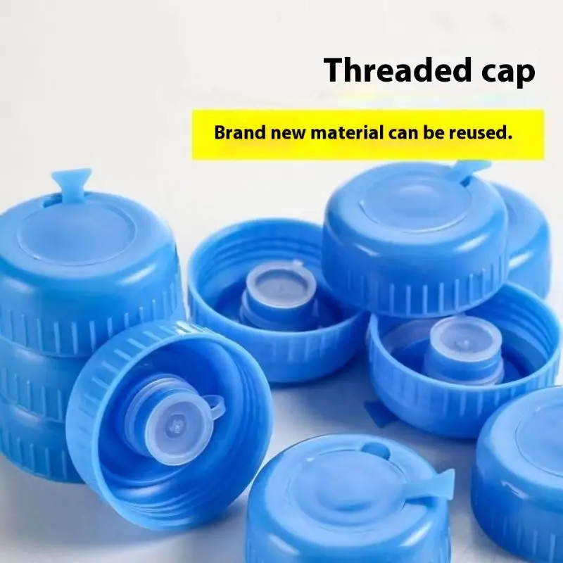1/3/5pcs Water Jug Lids Leak Proof Sealing Threaded Covers Replacement Drinking Water Bucket Cap Home Barreled Water Bottle Lids