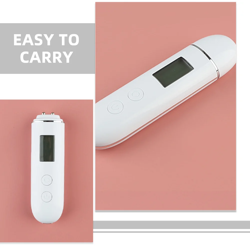水分テスターデジタル水分計顔の油分析用ポータブルスキンケアツール多機能皮膚アナライザー