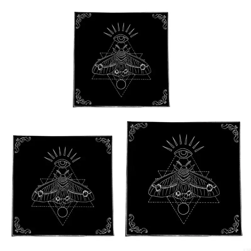 

K1KD квадратный гобелен с гаданиями глаз насекомых узор астрологическая скатерть скатерть Таро скатерть принадлежности для