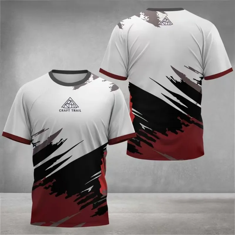 

New 2025 3D Printed Motorcycle Shirt Ultra Breathable Quick-Dry Riding Tee for Bikers