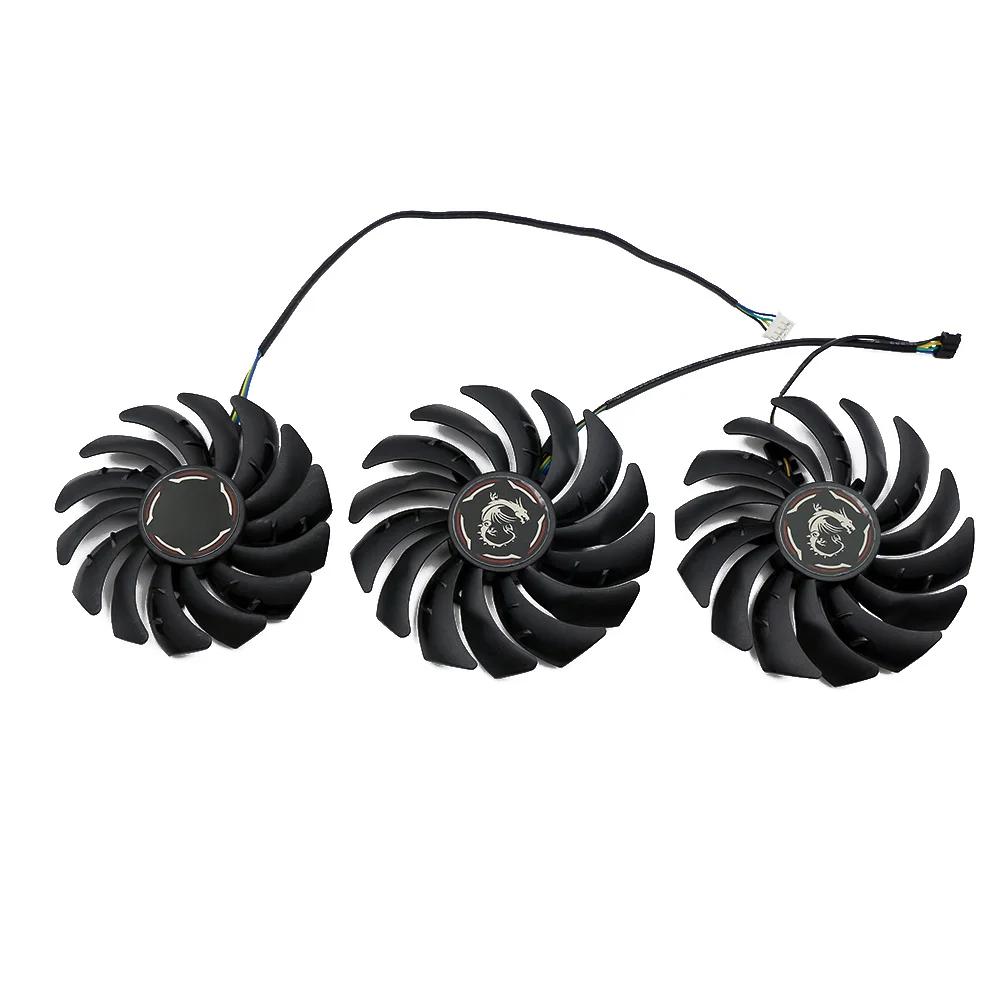 PLD09210S12HH PLD10010S12HH replace For MSI GeForce RTX2080 Ti 2070 Super GAMING X TRIO RTX 2080Ti Graphics Card Cooler Fans