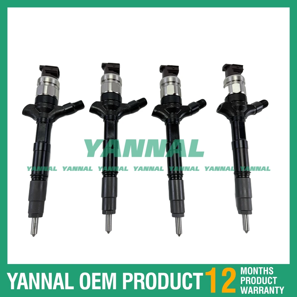 4 stuks brandstofinjector 23670-0G010 voor Toyota motoronderdelen