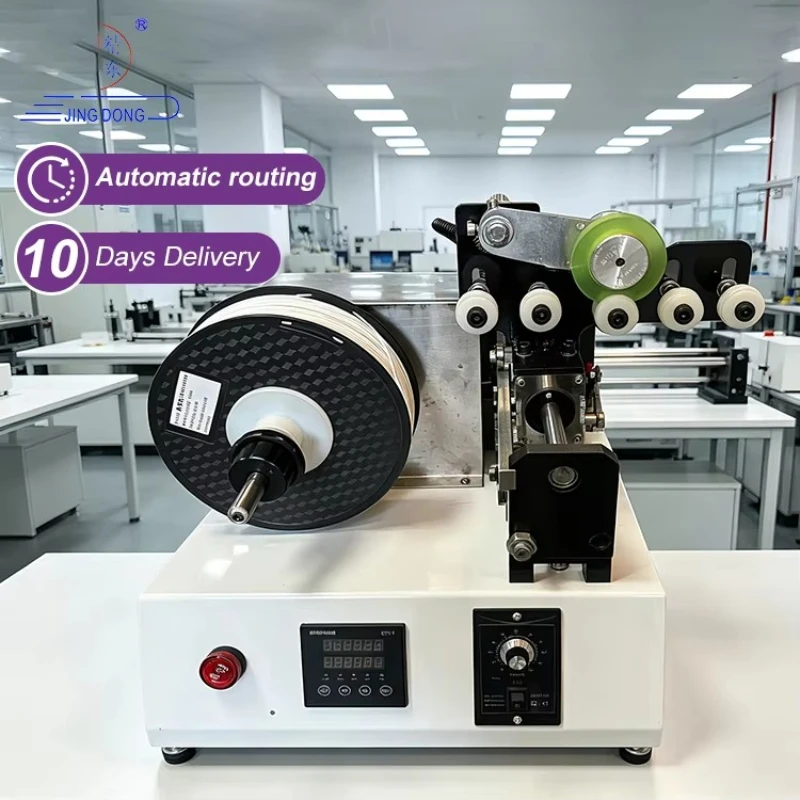 Plastic Pipe Coiler with High Efficiency Motor 380V/220V 500W Lab Desktop Winding Machine