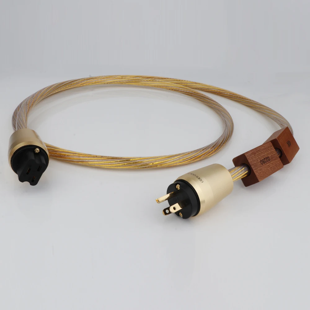 EU US C19 20A Nordost Odin Gold Hifi Power Cord Audio High Fidelity Fever Power Cable Schuko Version Power Line