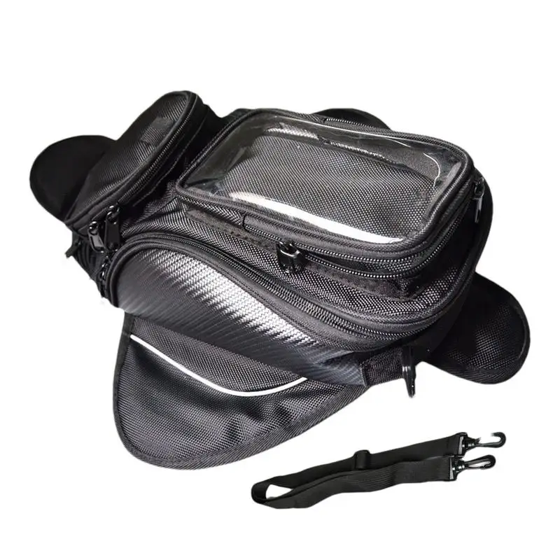 

Motorcycle Fuel Tank Bag 900D Oxford cloth Super Strong Magnetic Multifunctional Water Resistant 6.7 inch bag Motorbike Riding