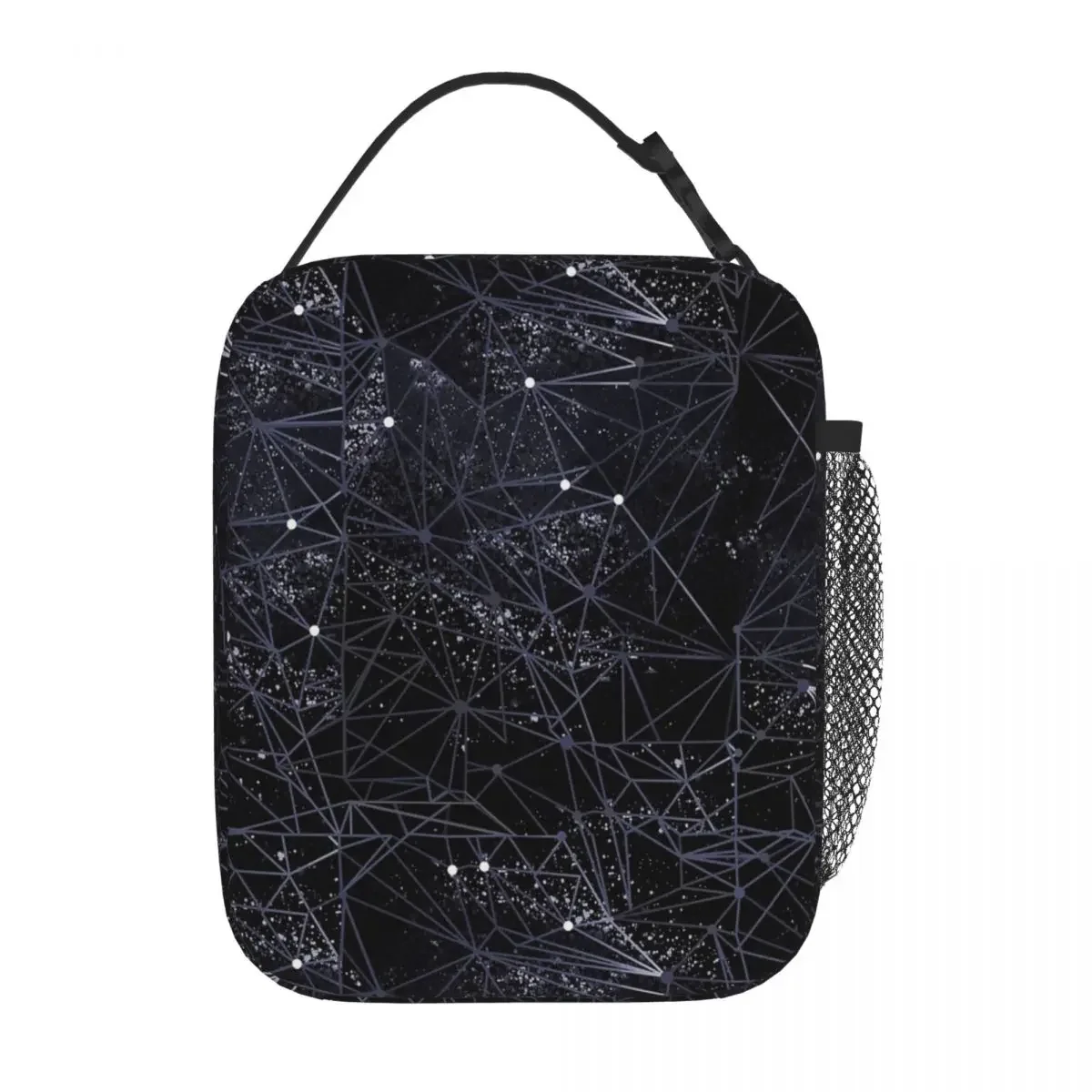 Geometry Of Space Lunch Tote Thermo Bag, fiambrera Linda para niños