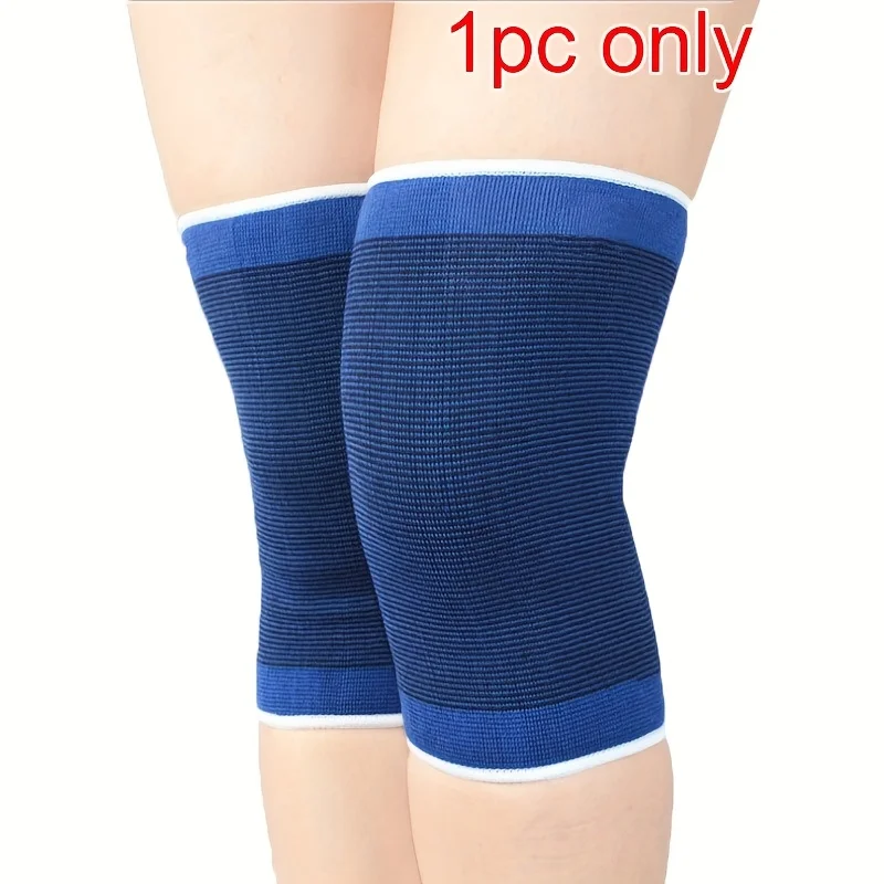

1 шт. вязаный дышащий бандаж для поддержки колена, лучший компрессионный бандаж для колена для футбола