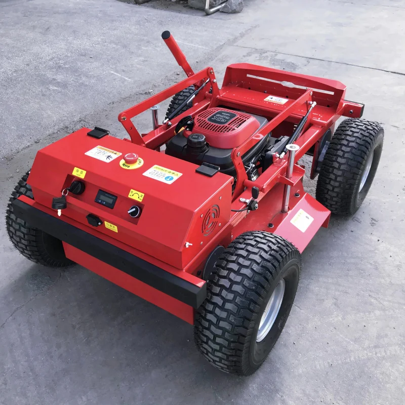 

Wholesale Wheel Remote Mini Crawler Dozer Electric Lawn Mower For Sale